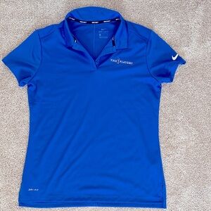 Blue Nike Golf Polo